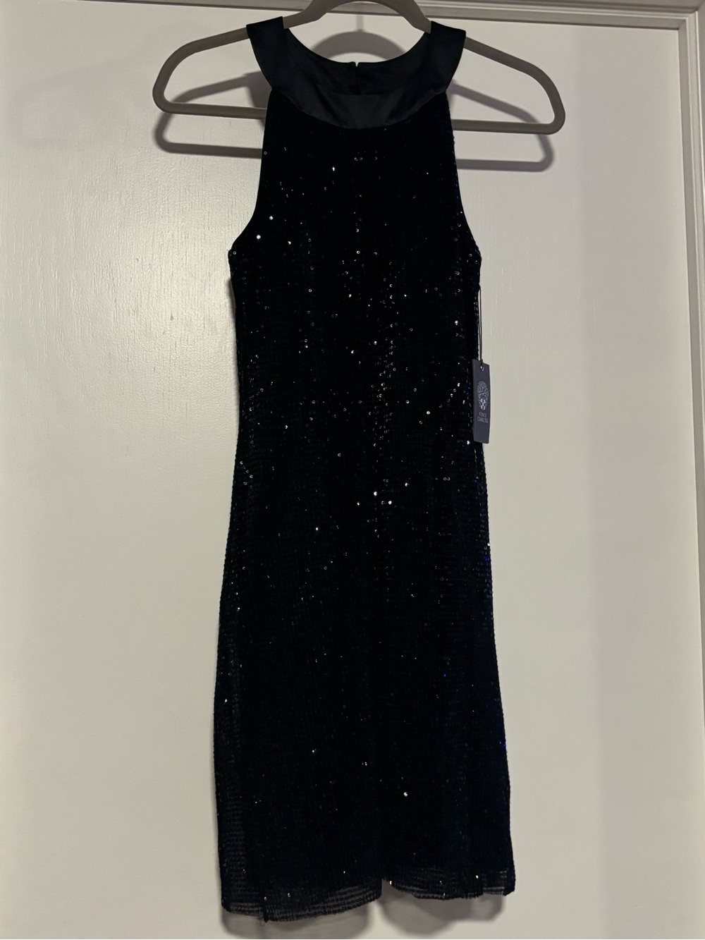 🌸Vince Camuto Black Sequin Cocktail Dress